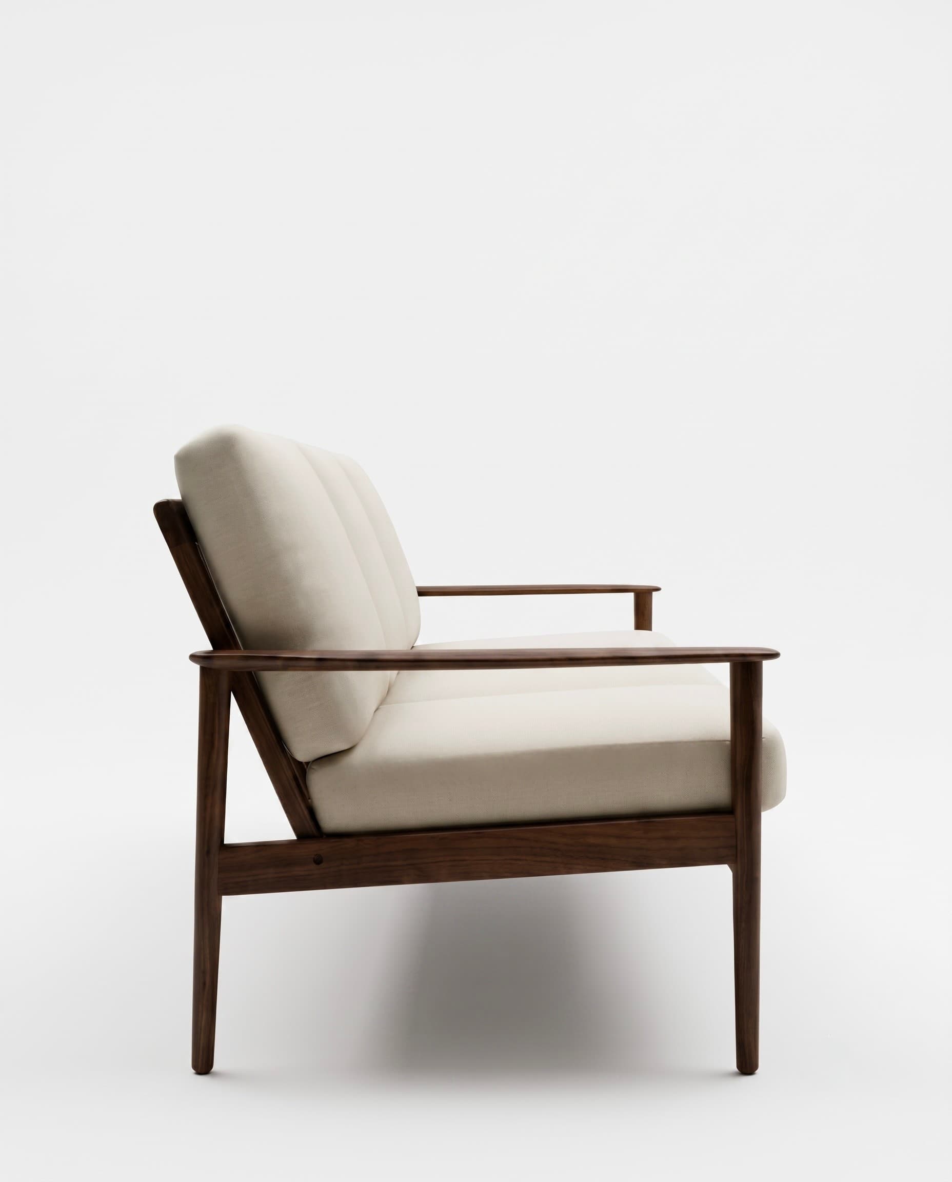 Canapé scandinave Grete Jalk pour Poul Jeppesen - Miniature 3