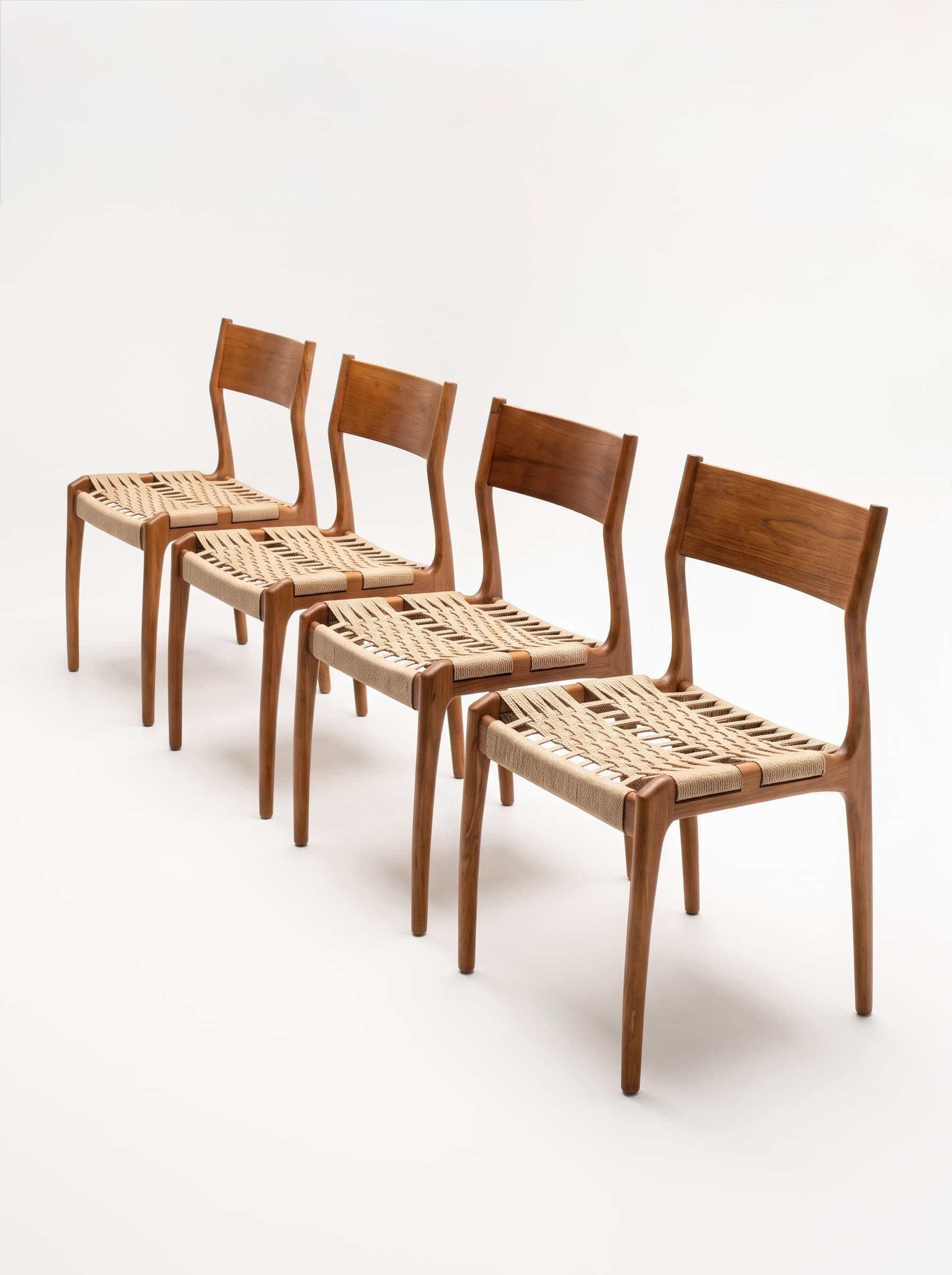 Lot de 4 chaises scandinaves Havana par Gessef - 1960 - Miniature 3