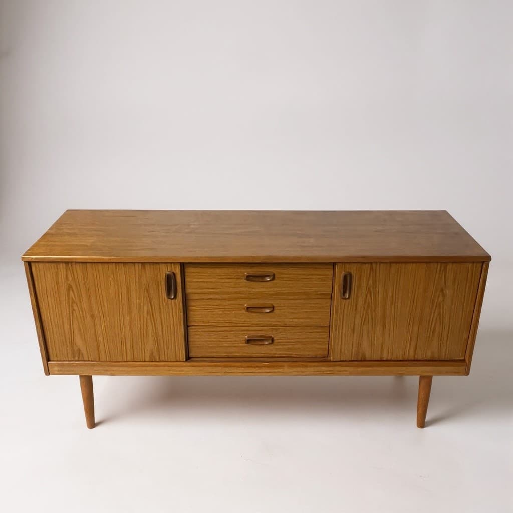 Enfilade scandinave Schreiber modèle Layth - 1970 - Miniature 4
