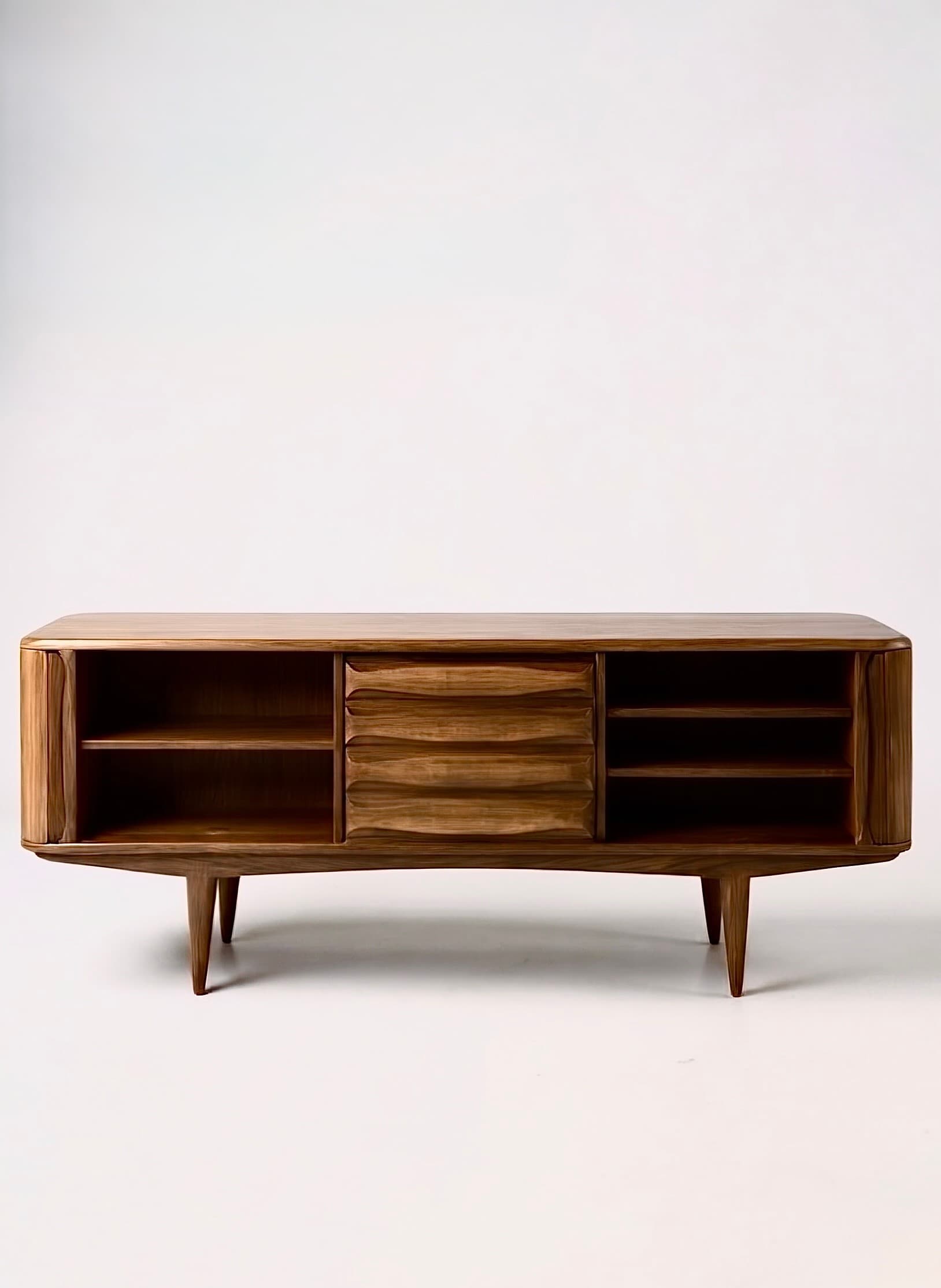 Enfilade scandinave Bernhard Pedersen & Søn - 1950 - Miniature 4