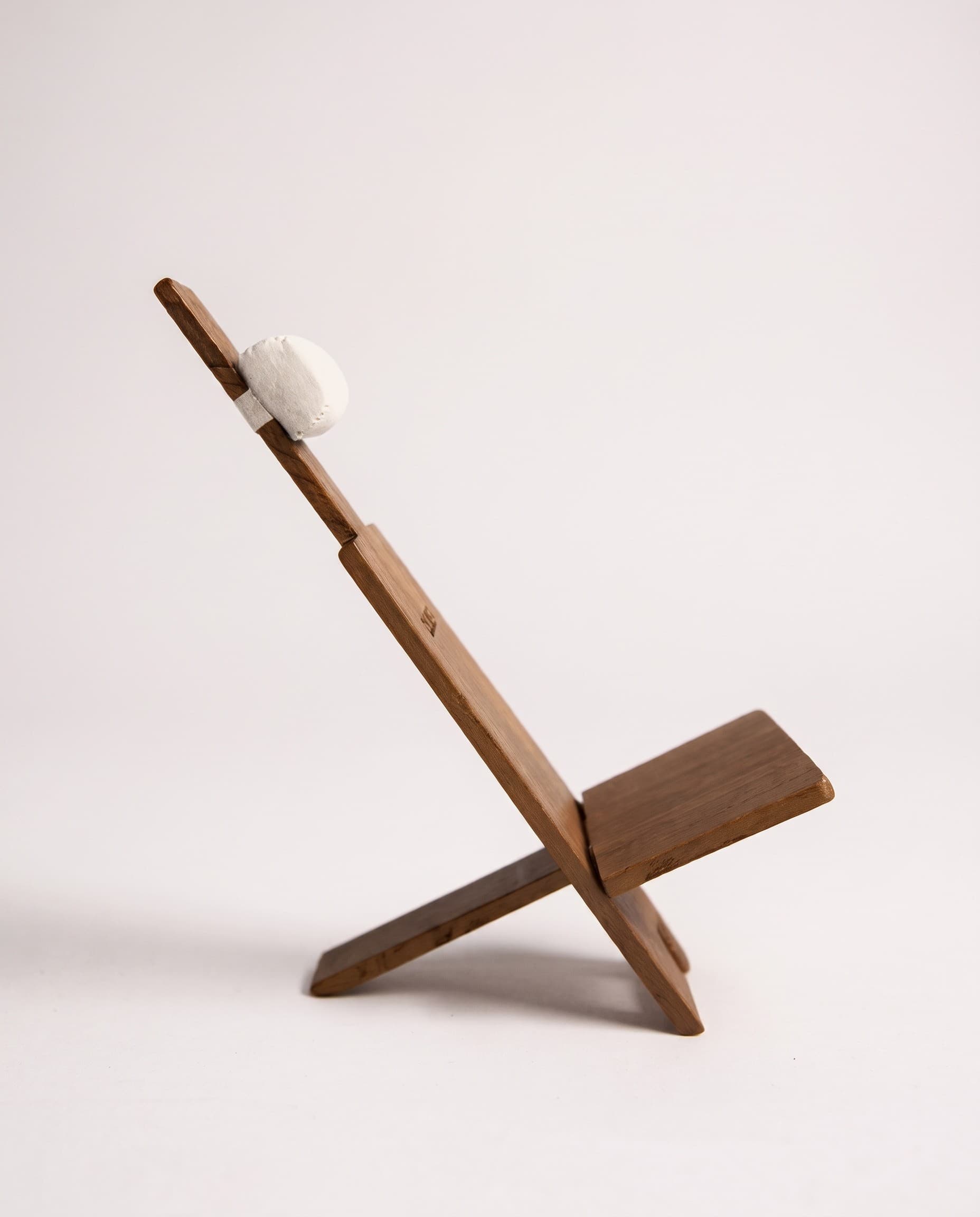 Fauteuil brutaliste minimaliste Alain Gaubert - 1980 - 1980