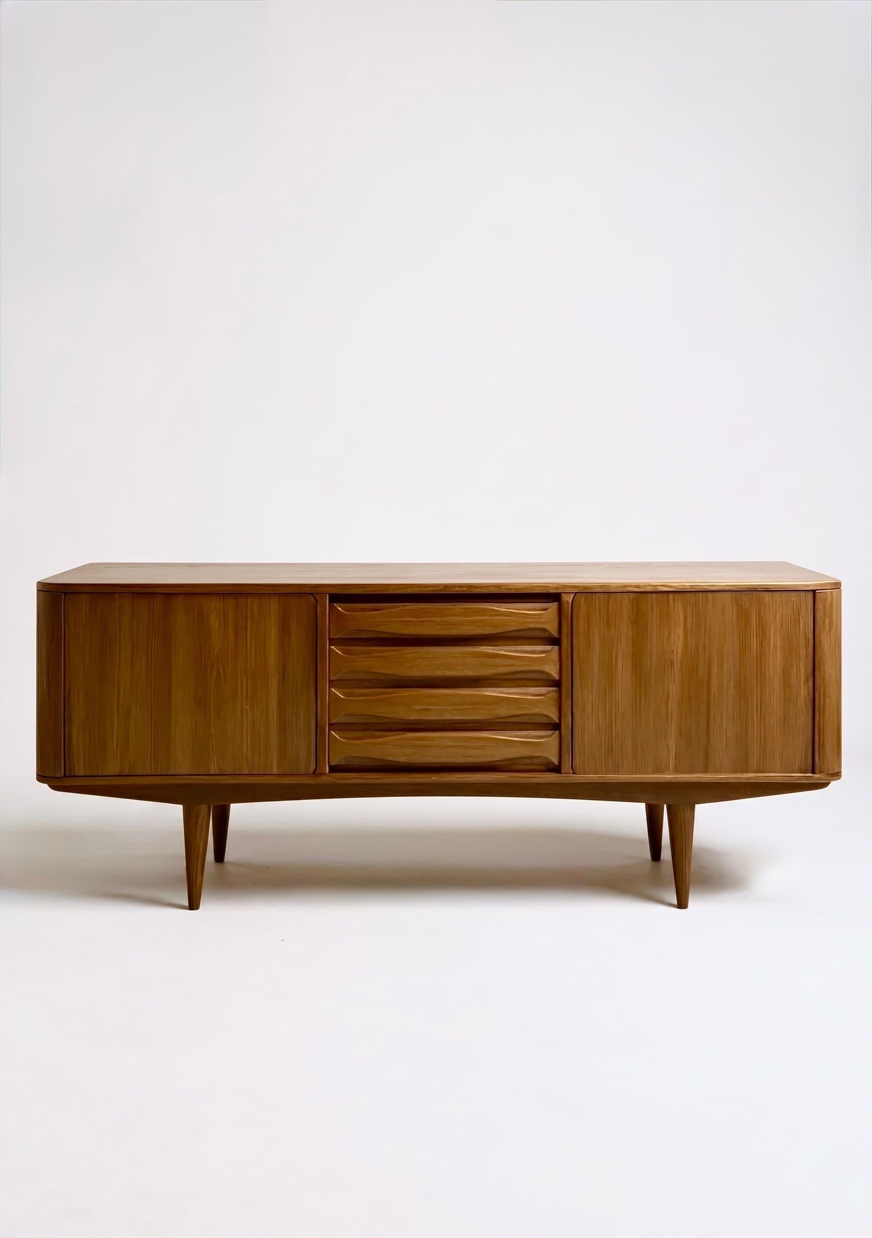 Enfilade scandinave Bernhard Pedersen & Søn - 1950 - Miniature 1