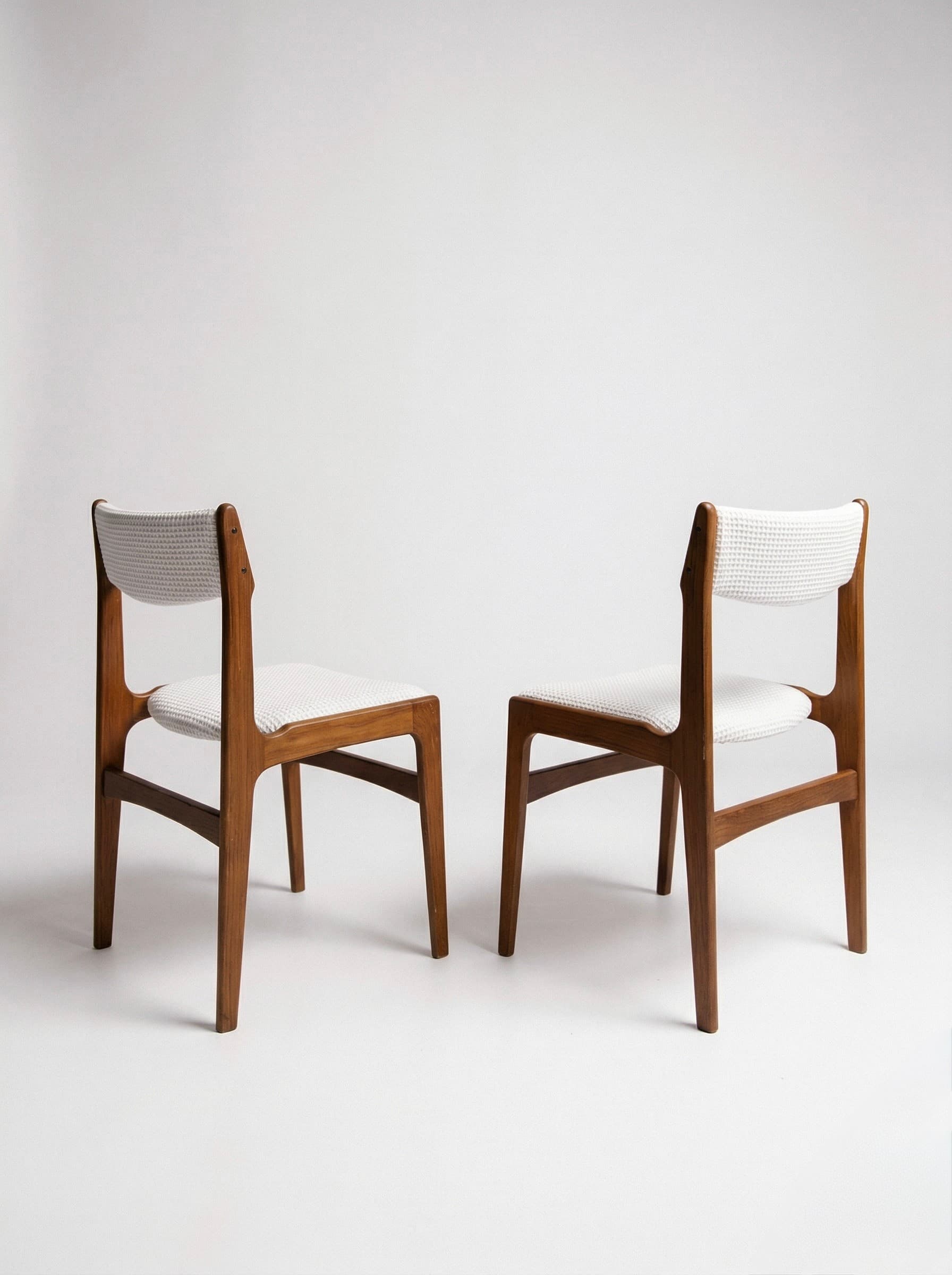 Lot de 4 chaises scandinaves Erik Buch - Miniature 3