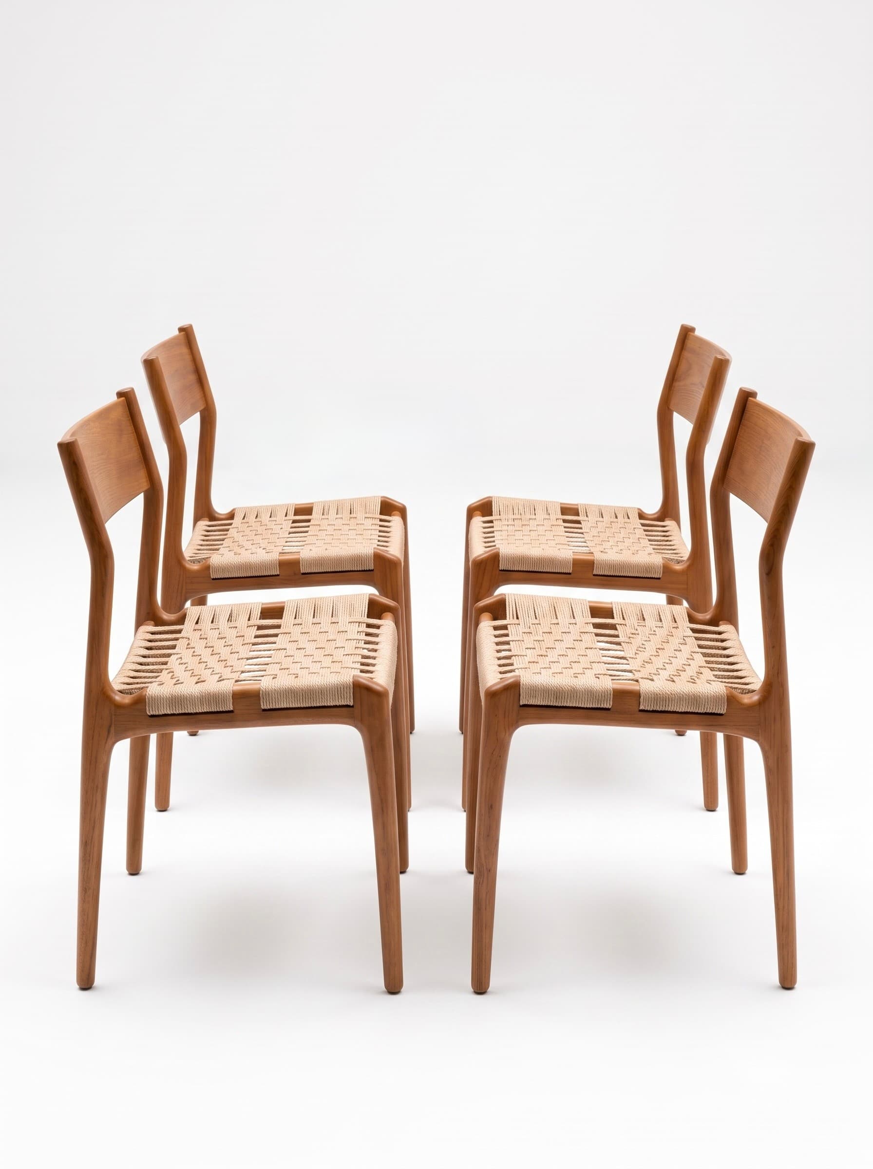 Lot de 4 chaises scandinaves Havana par Gessef - 1960 - Miniature 4