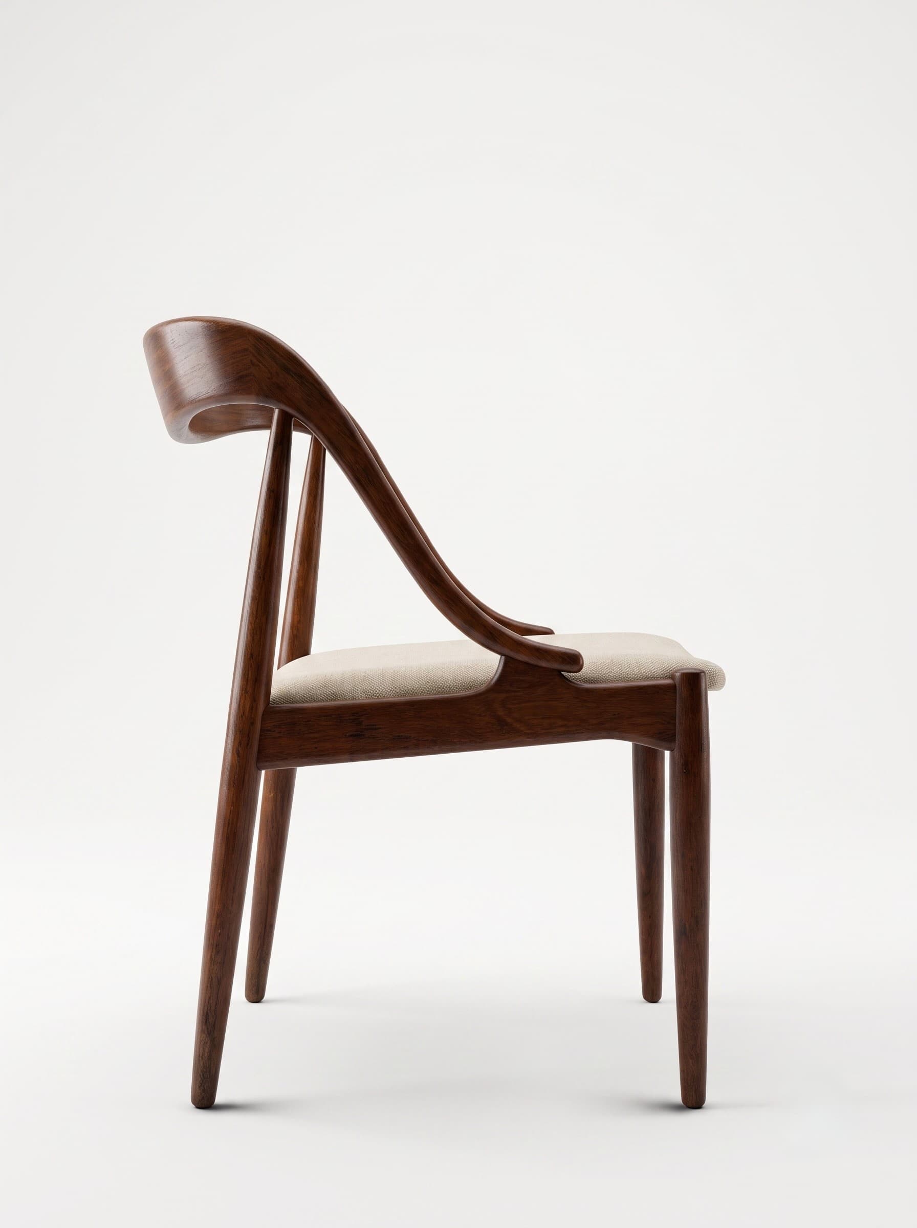 Lot de 4 chaises Johannes Andersen - Modèle 16 - Miniature 2