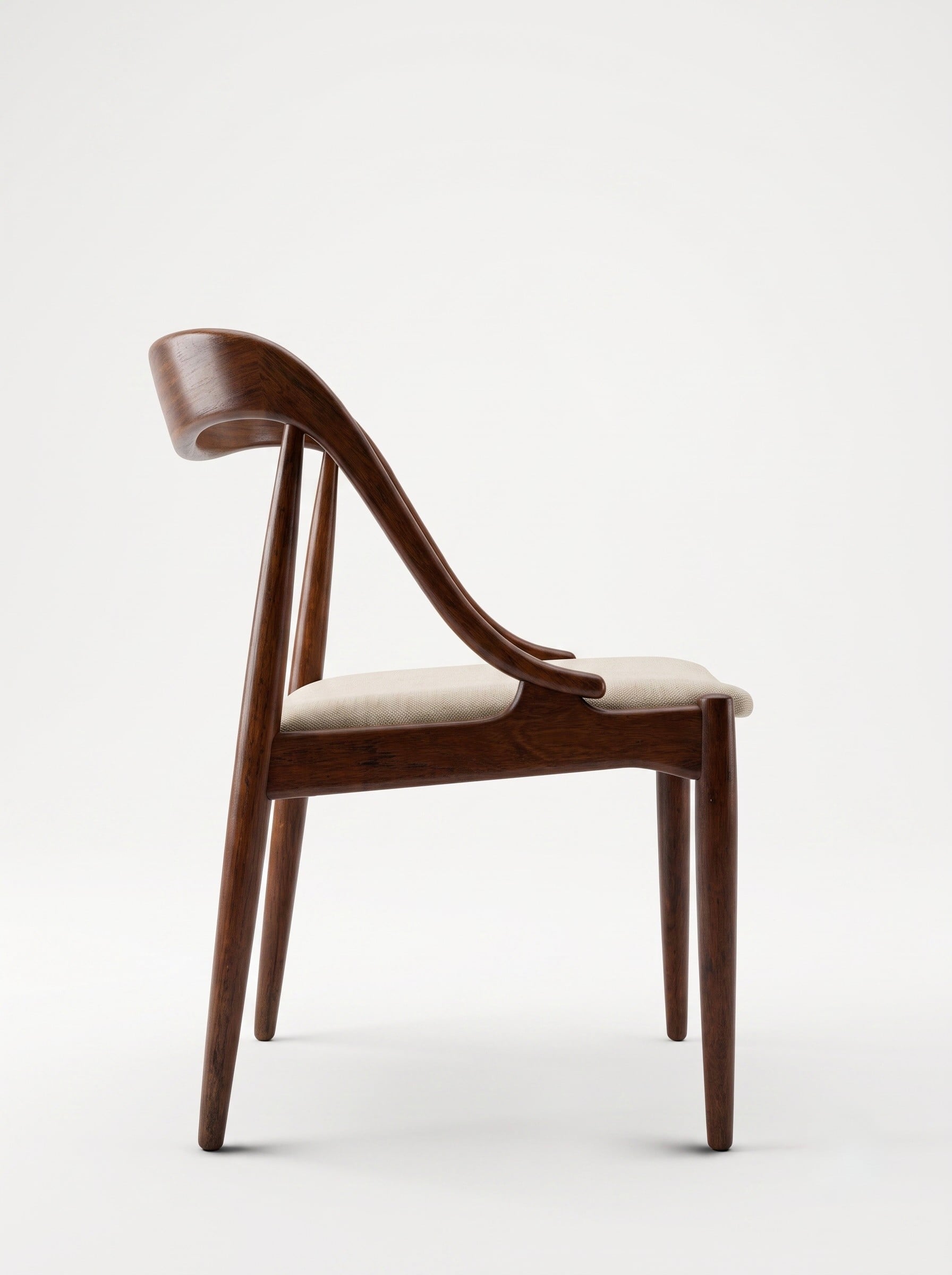Lot de 4 chaises Johannes Andersen - Modèle 16 - 1960 - vue 2