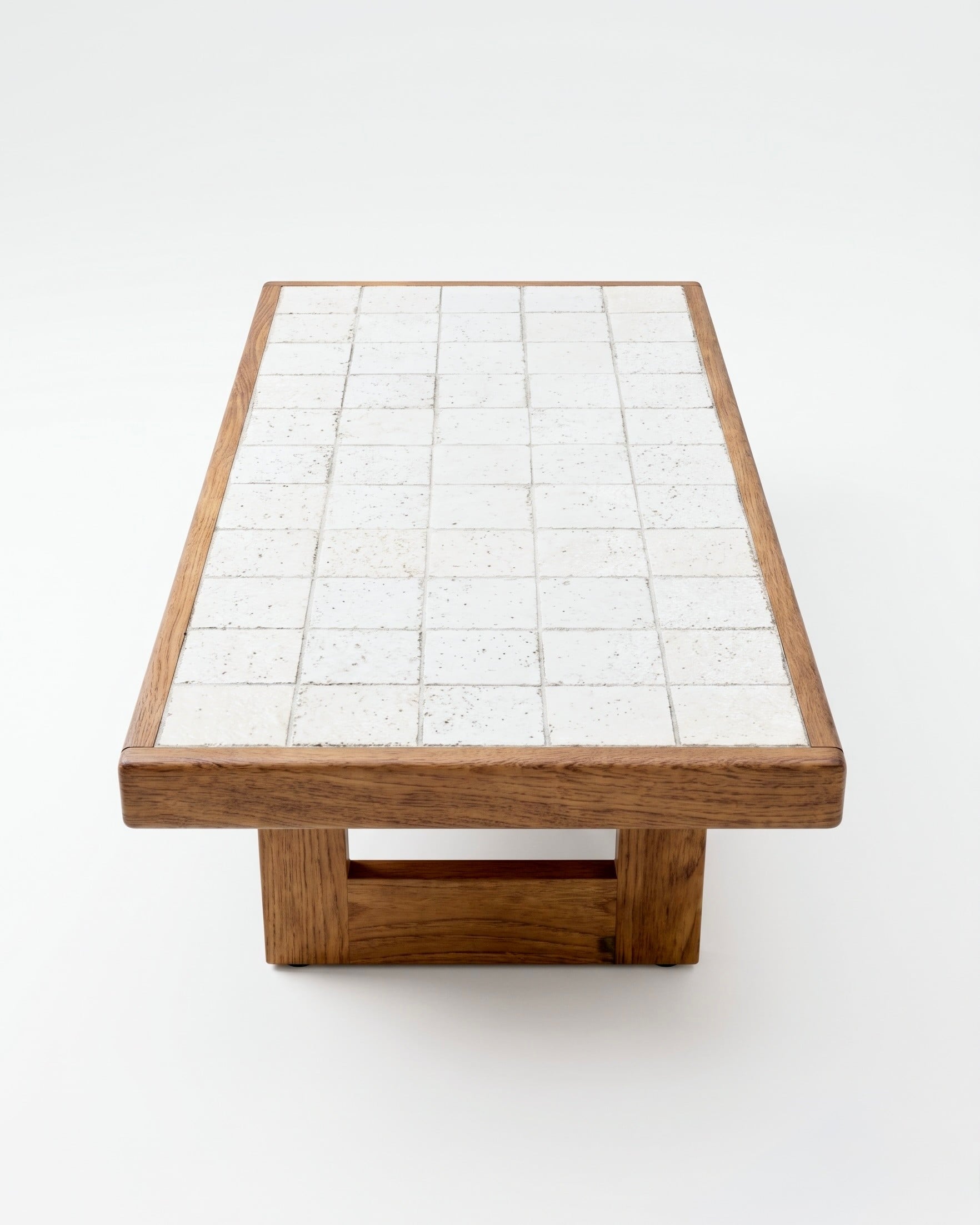 Table basse en orme Maison Regain - 1970 - 1970 - vue 2