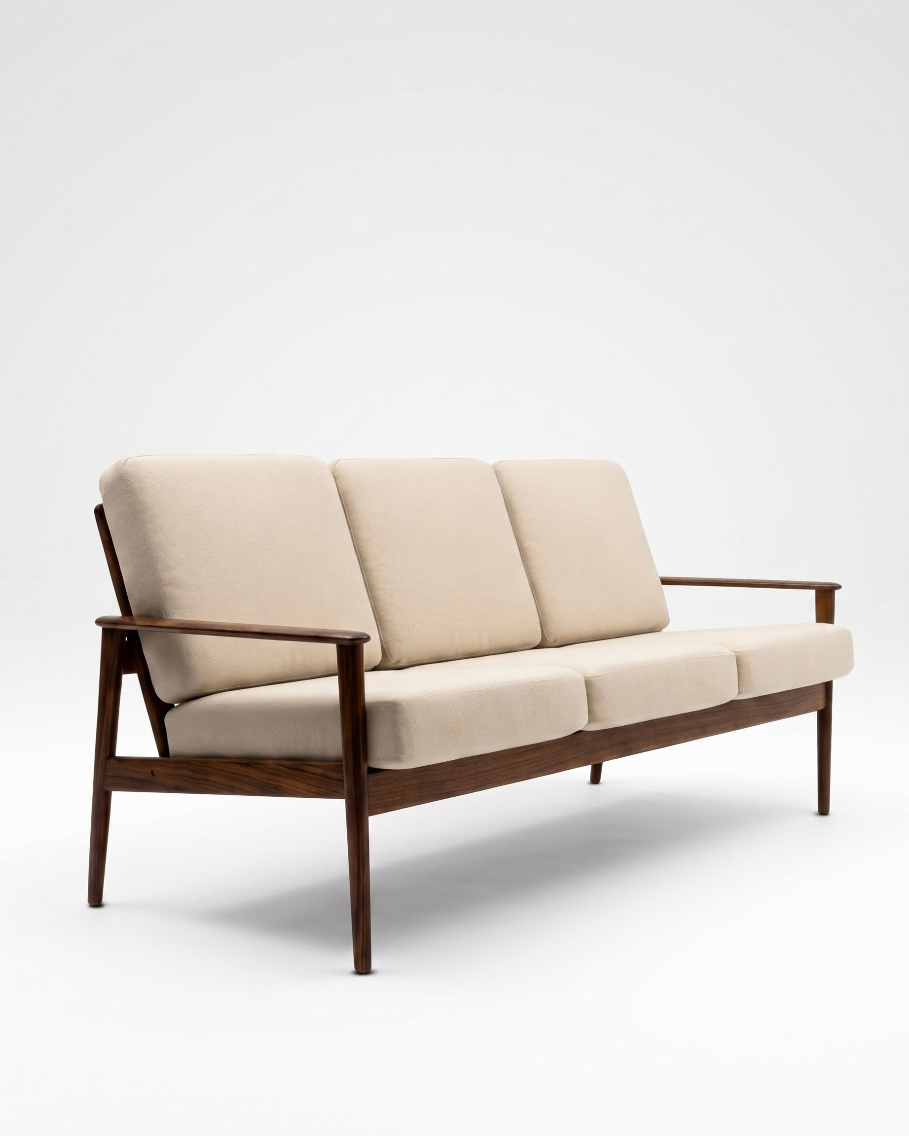 Canapé scandinave Grete Jalk pour Poul Jeppesen - 1960 - vue 2