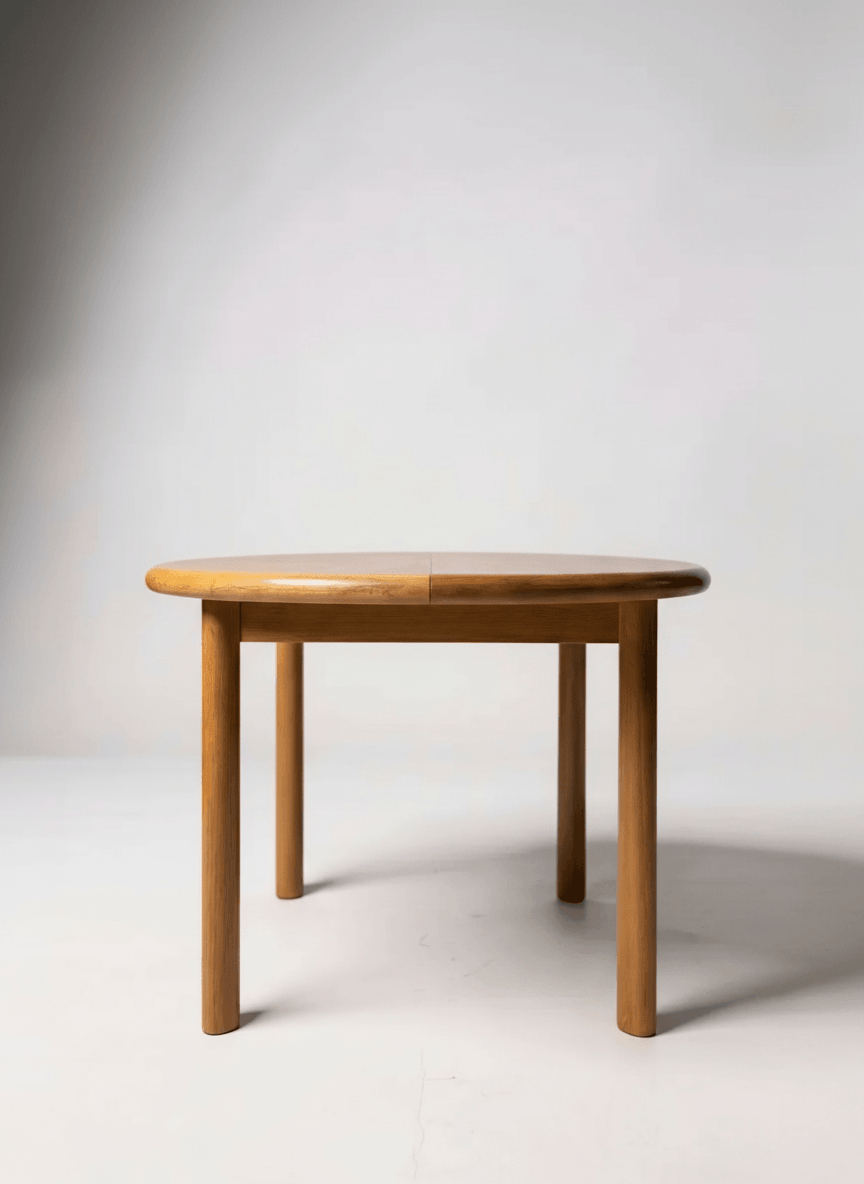 Table ronde extensible de la maison Seltz - 1970 - Photo 1